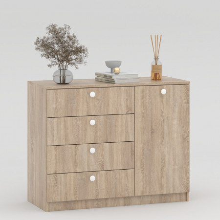 Комод Марк-1 80х100х42 см KOD- КМ-5-1ф