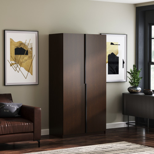 Шкаф с аллюминиевыми ручками KOD- ШК-100ящ Лонг