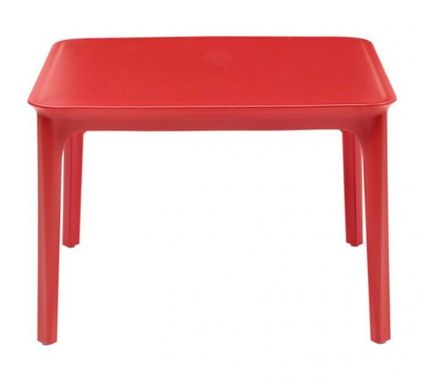 Стол пластиковый кофейный VLL- ARGO Красный