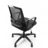 Фото №10 - Кресло офисное BRS- Office plus Elegant Black OFBel-01