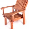 Кресло садовое из ольхи ALTR- Лира