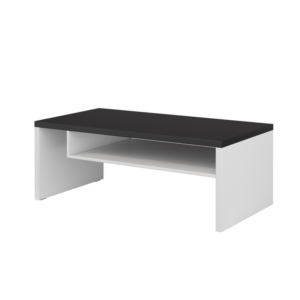 Стол кофейный Helvetia CROSS 249WMY99 (белый-черный)