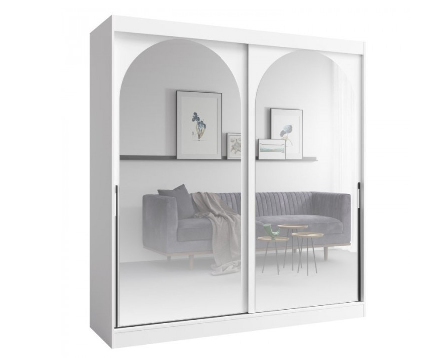 Шкаф-купе Signal MODIN 200 200х215х65 белый / черный