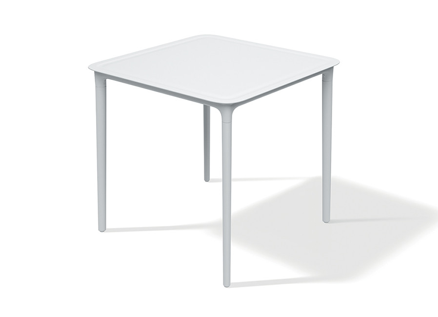 Стол квадратный уличный VLL- FERNE Remo (коричневый, белый, кирпичный)