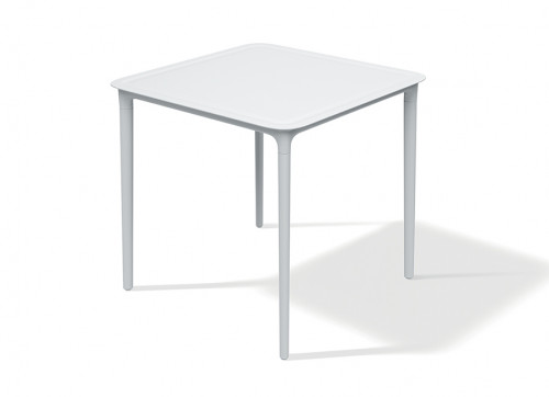 Стол квадратный уличный VLL- FERNE Remo (коричневый, белый, кирпичный)