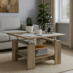 Стол журнальный EVR- СЖ-2 дуб Сонома