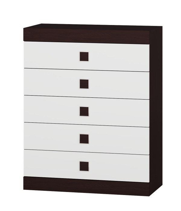 Комплект в гостиную EVR- Соната-1 венге + фасад белый