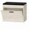 Тумба для обуви в прихожую EVR- Соната ТО-600 крафт белый