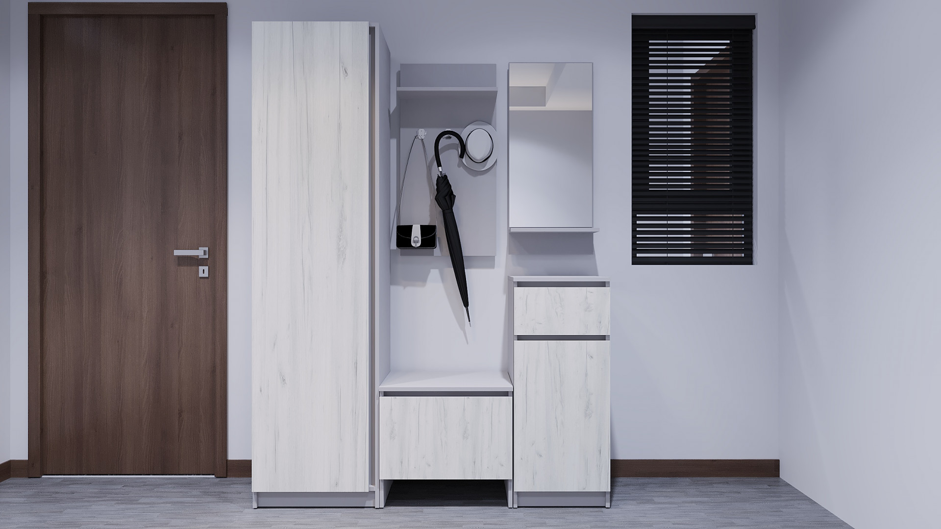 Комплект в прихожую ViA- Таун