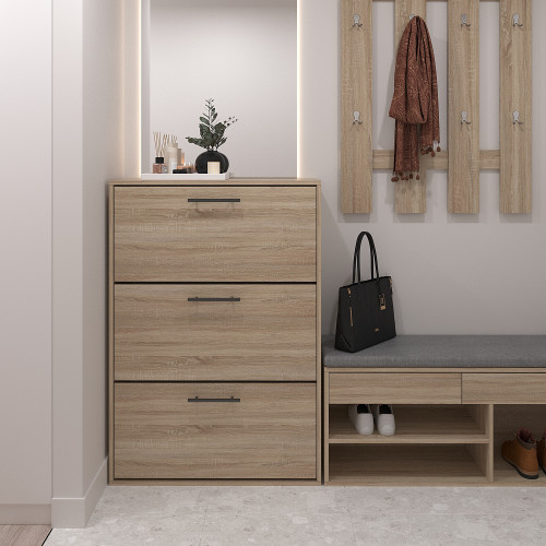 Тумба для обуви 117х80х32 см KOD- ОП-3