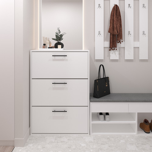 Тумба для обуви 117х80х32 см KOD- ОП-3