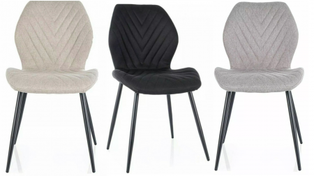 Стул SIGNAL Mike Nea бежевый, серый, черный