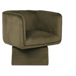 Кресло поворотное VTR- Мириам (Зеленый мох)   
