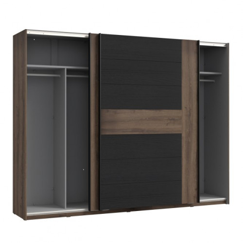 Шкаф-купе 2D Forte BELLEVUE BLQS128E1-N09