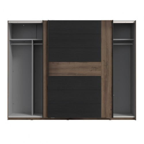 Шкаф-купе 2D Forte BELLEVUE BLQS128E1-N09
