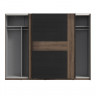 Шкаф-купе 2D Forte BELLEVUE BLQS128E1-N09