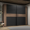 Шкаф-купе 2D Forte BELLEVUE BLQS128E1-N09