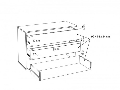 Шкаф-купе 2D Forte BELLEVUE BLQS128E1-N09