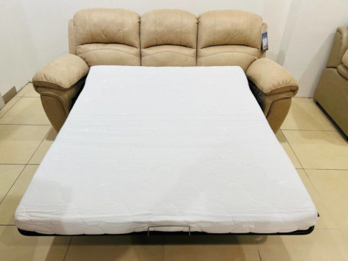 Диван-кровать из микрофибры Avn-MILLER 3 Beige 