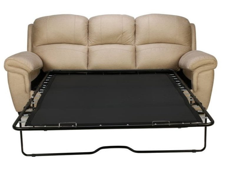 Диван-кровать из микрофибры Avn-MILLER 3 Beige 