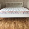 Кровать двуспальная деревянная KMP- Юкка