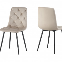 Стул обеденный BIO- Grace Трасти (велюр бежевый)