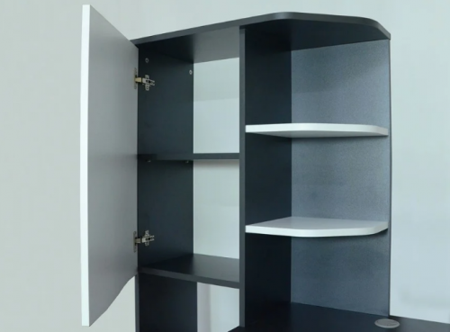 Стол NTR- GASTON Белая Аляска /графит левый