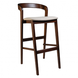 Стул барный, полубарный LVK- Floki new орех темный