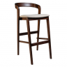 Стул барный, полубарный LVK- Floki new орех темный