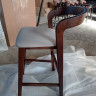 Стул барный, полубарный LVK- Floki new орех темный