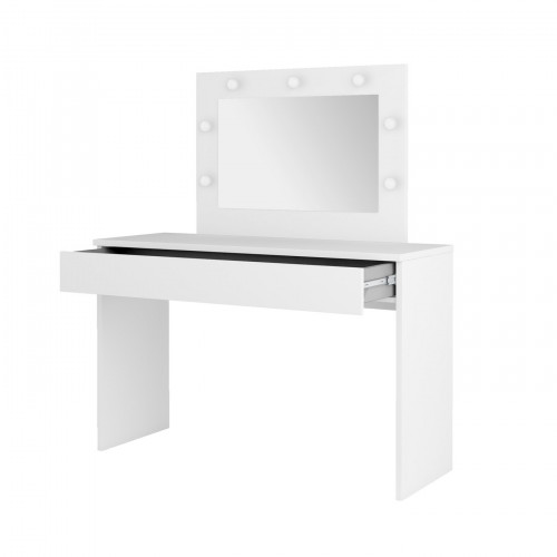 Туалетный столик с зеркалом Helvetia EVA 2497NX49 (белый)