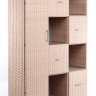 Шкаф из техноротанга PRA- Лего 125х40х180 см.