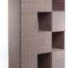 Шкаф из техноротанга PRA- Лего 125х40х180 см.
