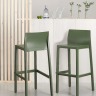 Стул барный пластиковый VLL- SCAB KATE (зеленый)