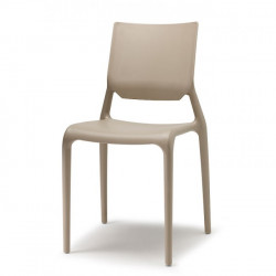 Стул уличный VLL- SCAB Sirio 2319 (тортора, белый)​