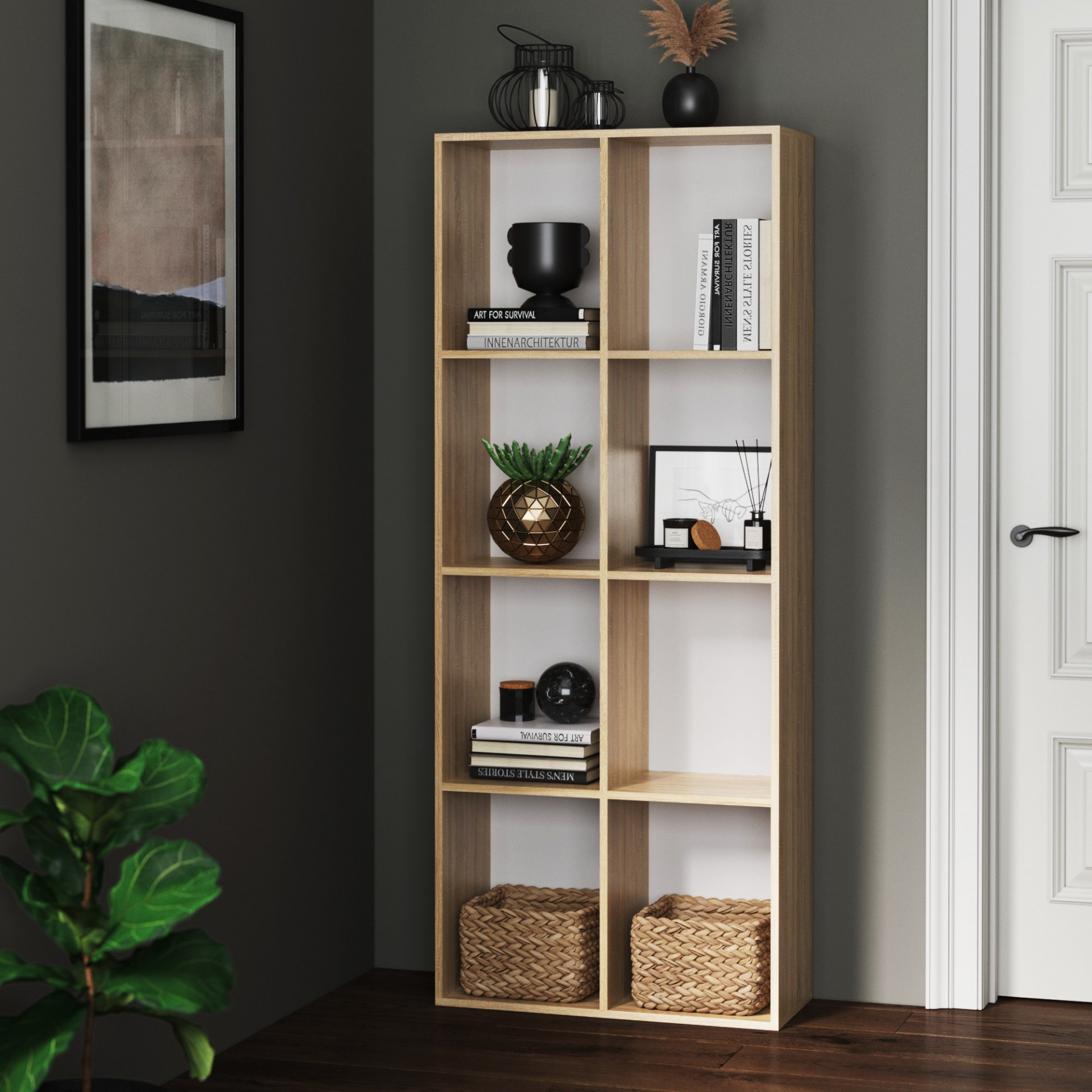 Стеллаж с полками 178х72х30 см KOD- СТ-8-детский