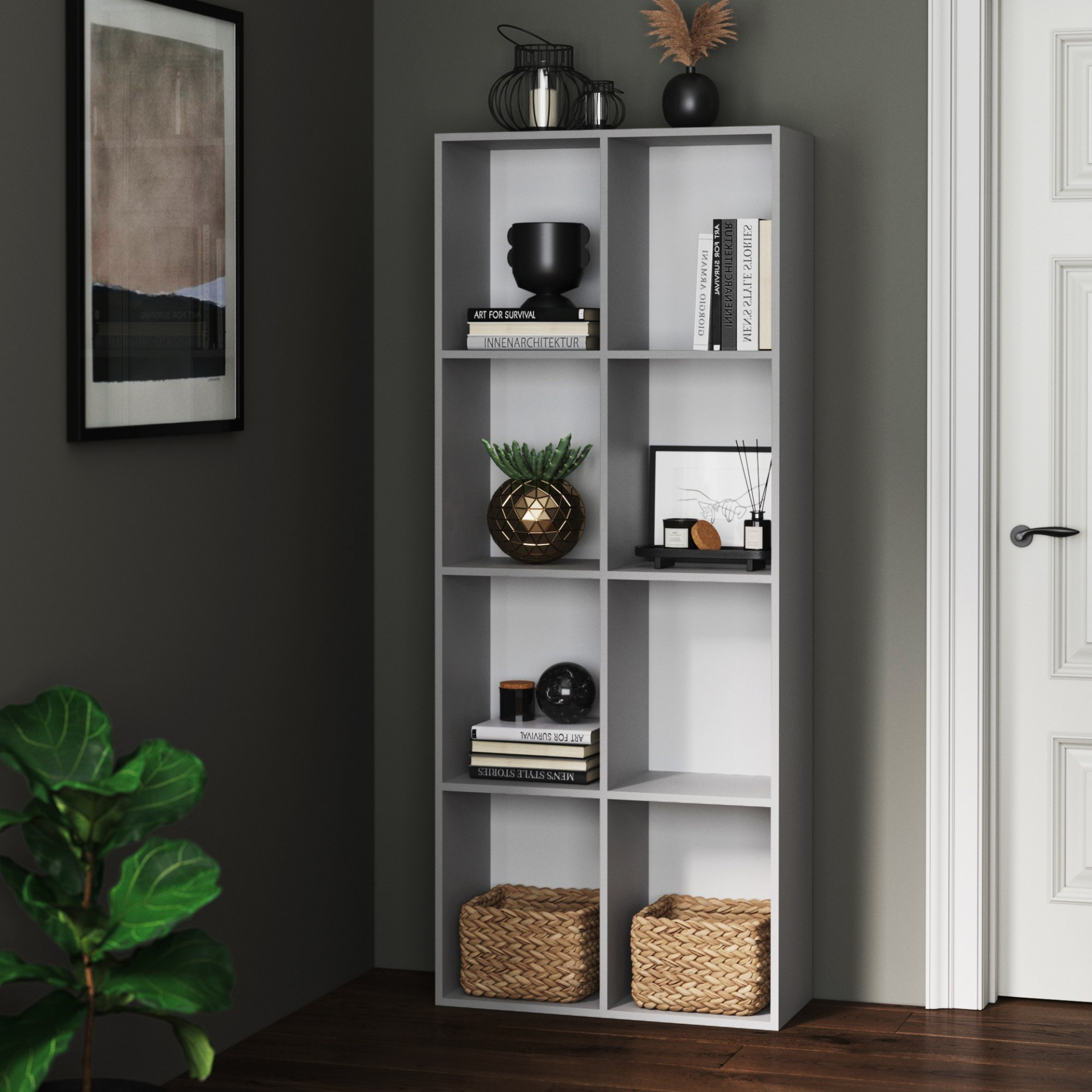 Стеллаж с полками 178х72х30 см KOD- СТ-8-детский