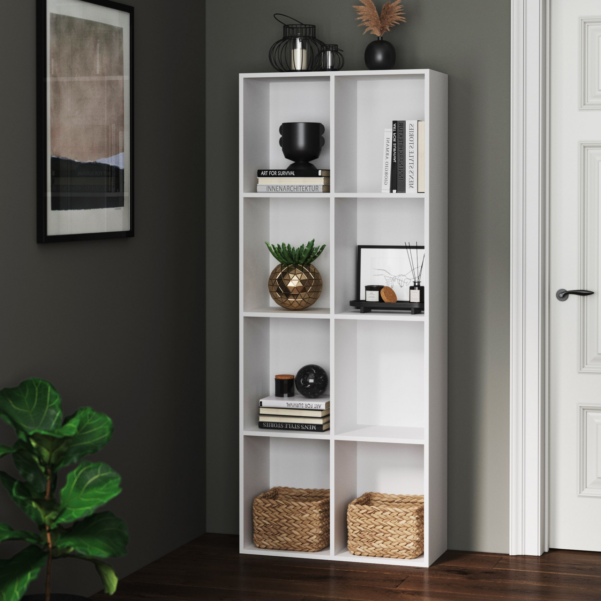 Стеллаж с полками 178х72х30 см KOD- СТ-8-детский