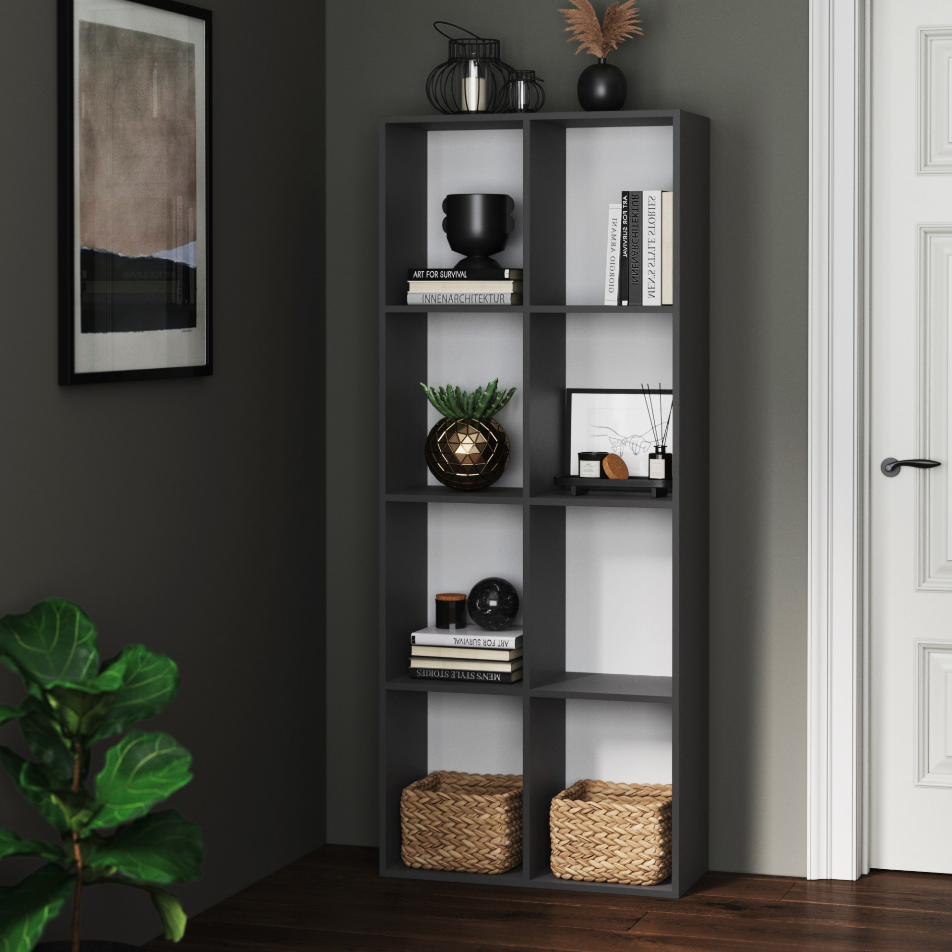 Стеллаж с полками 178х72х30 см KOD- СТ-8-детский