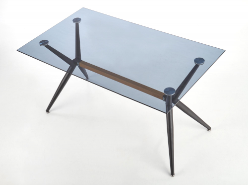 Стол обеденный стеклянный PL- Halmar FINLEY (140 см)