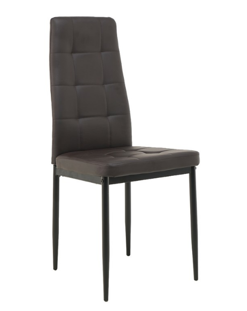 Стул кухонный экокожа VTR- N-66-2 коричневый + черный