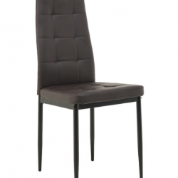 Стул кухонный экокожа VTR- N-66-2 коричневый + черный