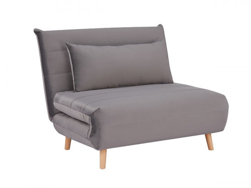 Кресло- кровать SIGNAL Spike Velvet синий, серый, античная роза/ бук