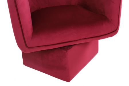 Кресло поворотное VTR- Мириам (Винный)  