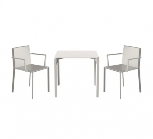 Комплект TERR- VONDOM Quartz: стол 69х69 см + 2 кресла