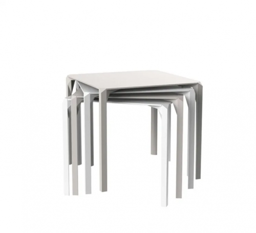 Комплект TERR- VONDOM Quartz: стол 69х69 см + 2 кресла