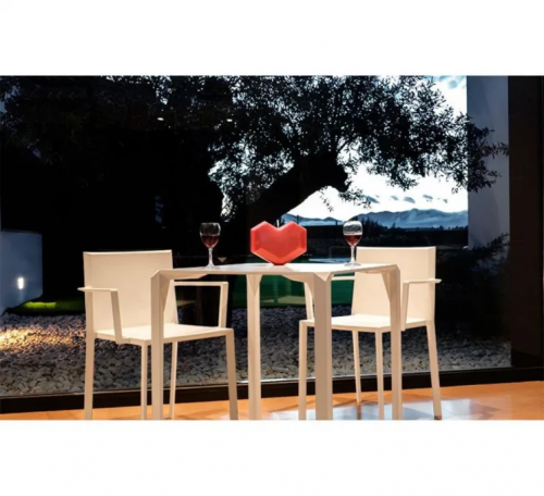 Комплект TERR- VONDOM Quartz: стол 69х69 см + 2 кресла