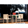 Комплект TERR- VONDOM Quartz: стол 69х69 см + 2 кресла