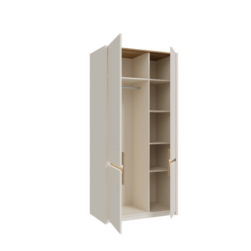 Комплект в гостиную Forte OAK SQUERE OSQT031B из 4-х элементов песочный - дуб маувелла
