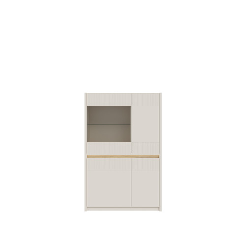 Комплект в гостиную Forte OAK SQUERE OSQT031B из 4-х элементов песочный - дуб маувелла